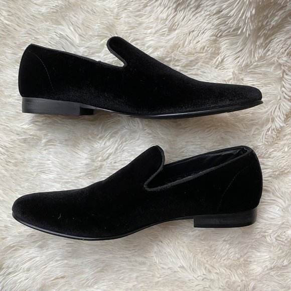 NWOB Steve Madden Men's Velvet Loafer sS 8 - Picture 3 of 4